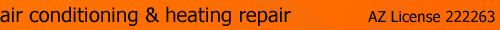 air conditioning & heating repair